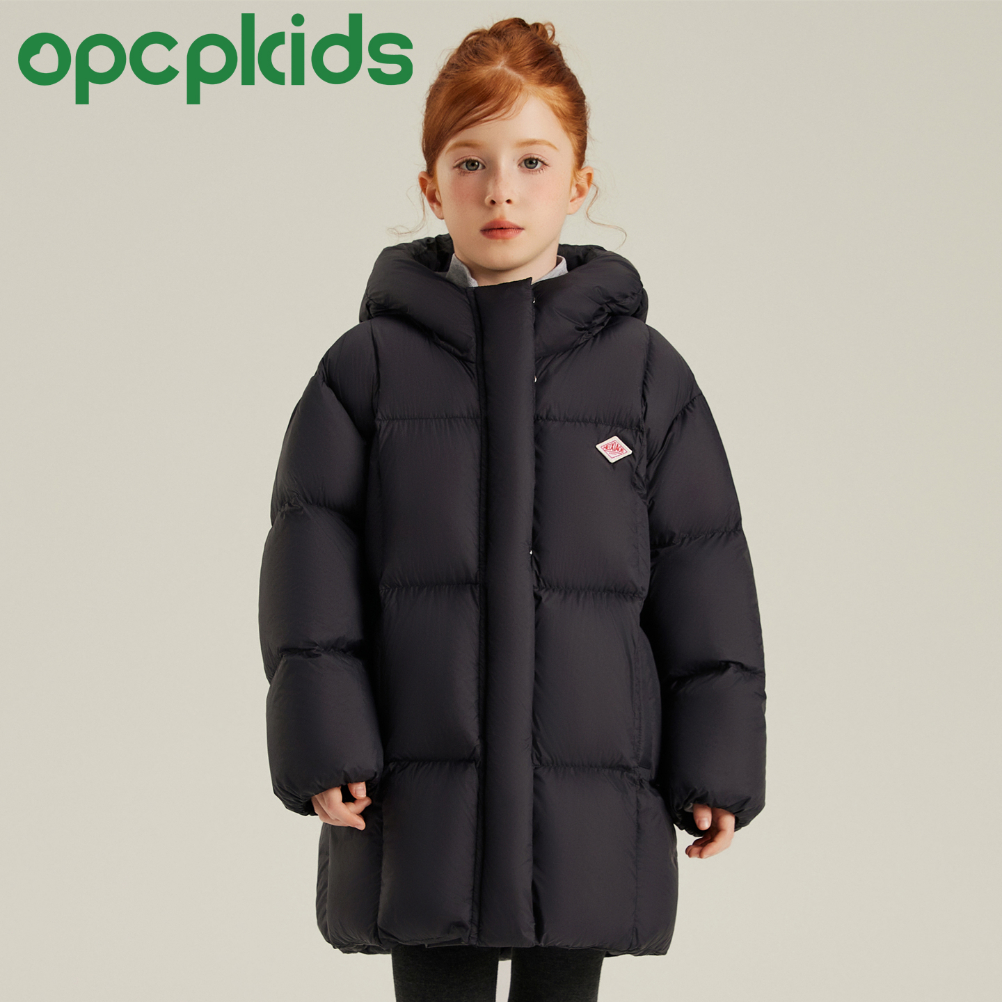 儿童鹅绒服冬季新款女童保暖