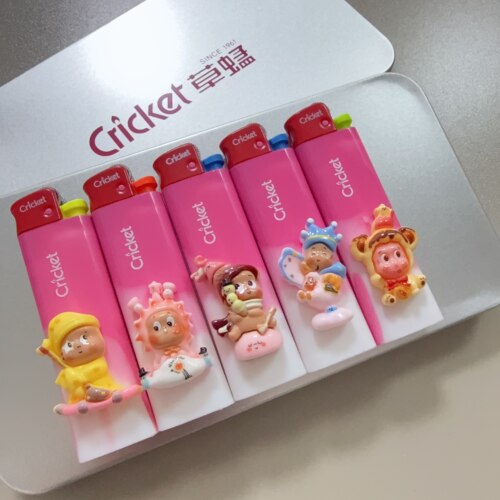 原创星星人Cricket一次性打火机