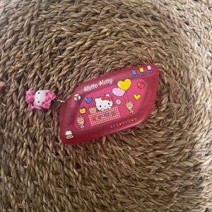 蝴蝶结hellokitty牙线盒手工diy便携式携带可爱轻奢高级随身迷你