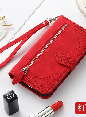 适用OPPO Reno15/14/13F/12/11手机壳翻盖皮套全包边防摔男女Pro+可放卡钱包斜跨新款