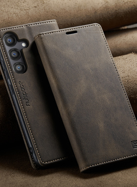 适用三星S25Ultra手机壳S24+皮套s22翻盖S23防摔S21FE插卡S20新款A53全包A55软16壳A17钱包A54男A33套A56/A52