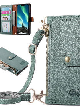 适用小米15T/14T/13T/12lite手机壳Poco F7翻盖17皮套F6全包M7挂绳防摔X7女新款Pro钱包插卡挂绳F8Ultra斜跨