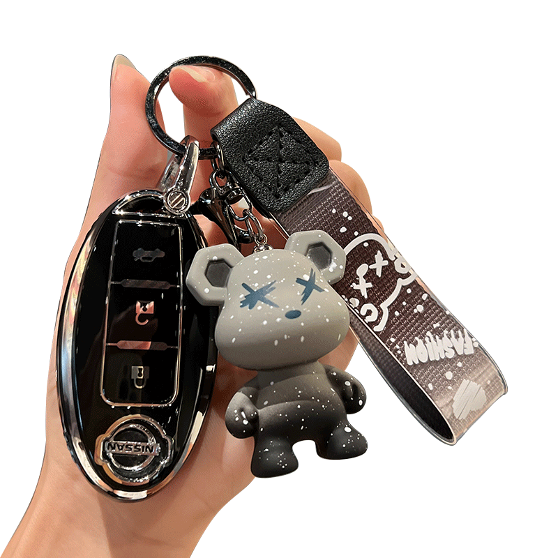 适用21款日产天籁钥匙套新轩逸奇骏扣骐达劲逍客包尼桑车蓝鸟壳女