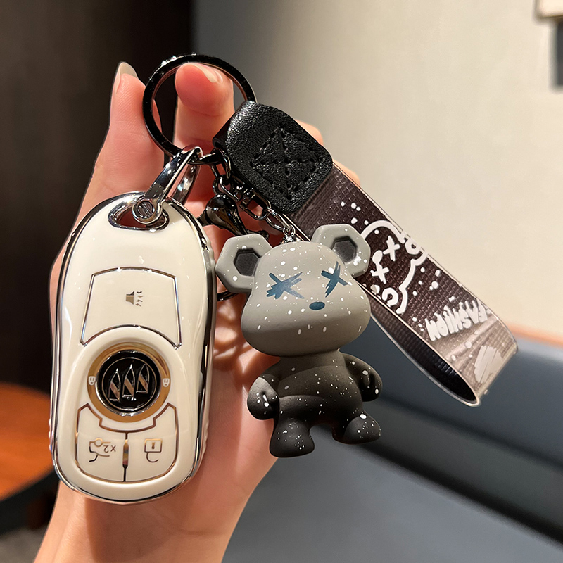 别克TPU材质汽车钥匙保护壳