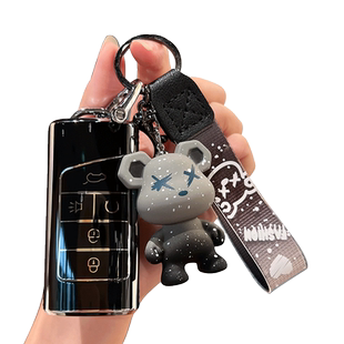 广汽传祺gs4钥匙套女plus/gs8/m8/m6pro/gs3/gs5专用高档钥匙包扣