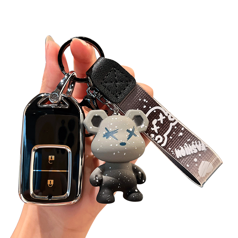 适用于BT十代雅阁思域皓影XRV缤智凌派享域CRV冠道车钥匙套包壳扣