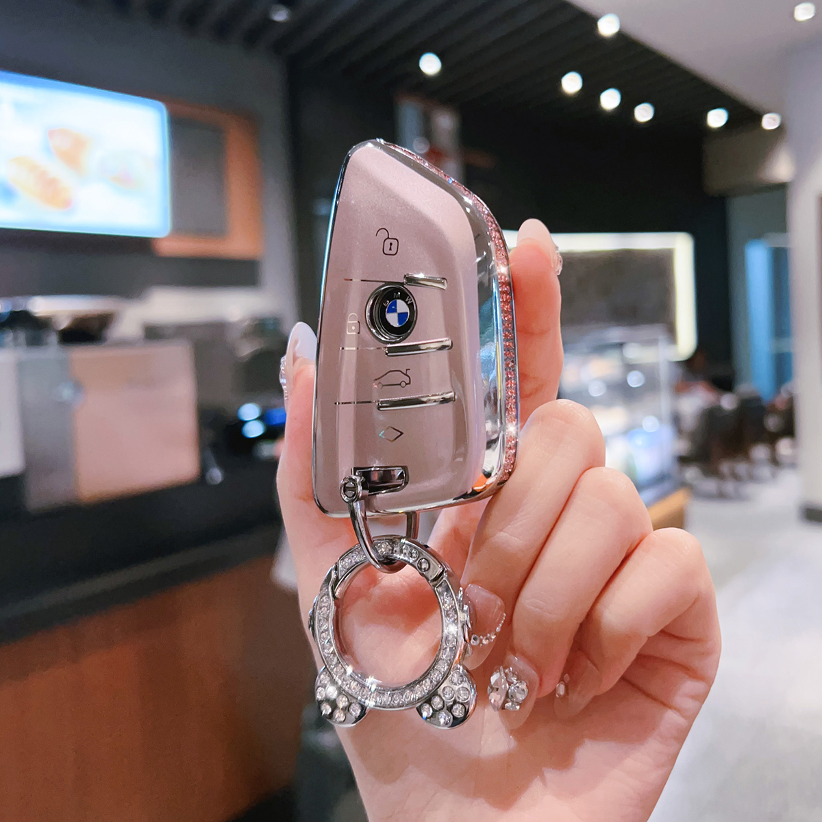 宝马钥匙套5系3系x5三系x1刀锋款