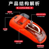 Полностью автоматическое бытовое устройство для скручивания сигарет, 6,5 мм, средний и маленький съемник сигарет, электрическая сигаретная машина
