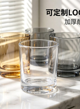 酒店加厚玻璃漱口杯可定制LOGO