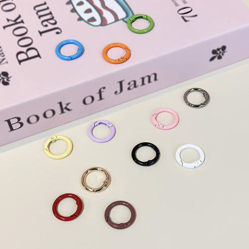 【多功能弹簧扣】金属圆环