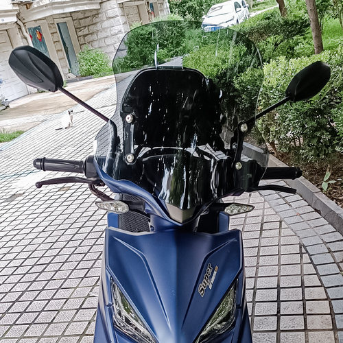 适用于踏板摩托车豪爵前风挡