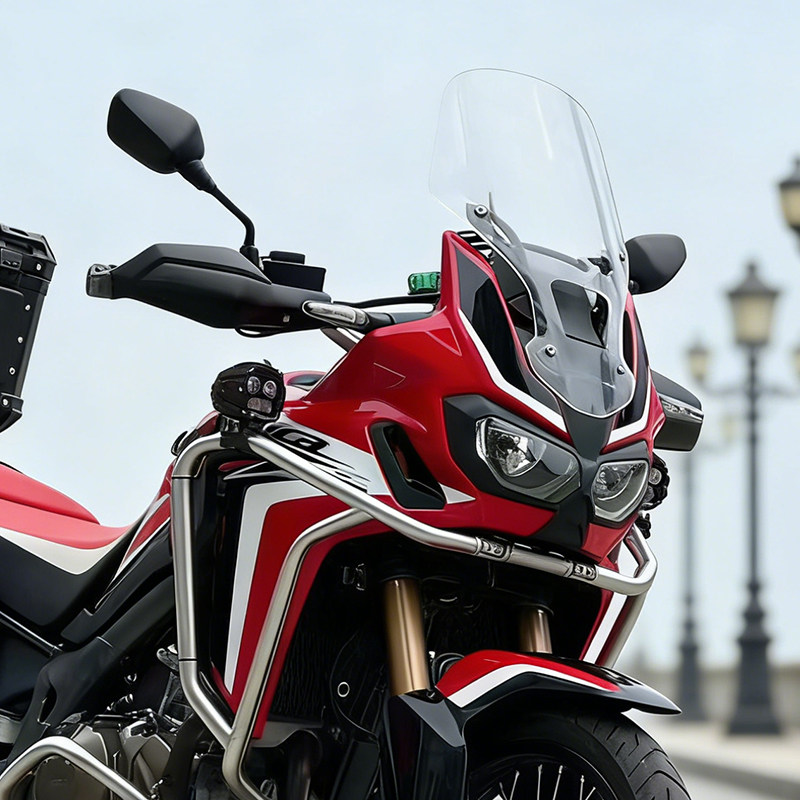 适用于本田非双CRF1000L ADV 前挡风玻璃改装加高透明风挡配件