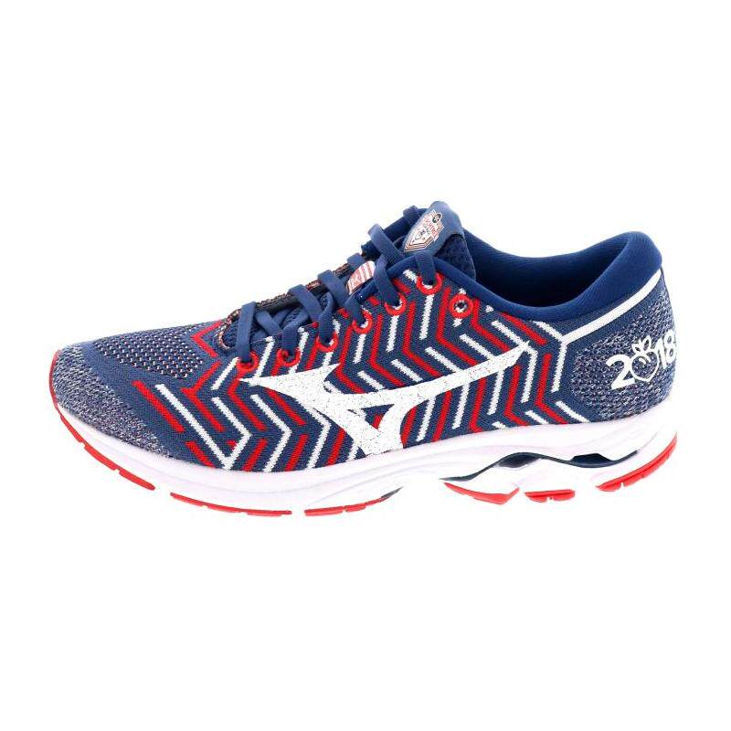 Mizuno/美津浓女子运动鞋跑步鞋减震缓冲编织透气美国直邮M411005