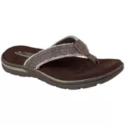 Giày thể thao nam Skechers / SKECHERS dép thể thao dép xỏ ngón mềm mại và thoải mái khi đi biển 1364952 - Dép thể thao