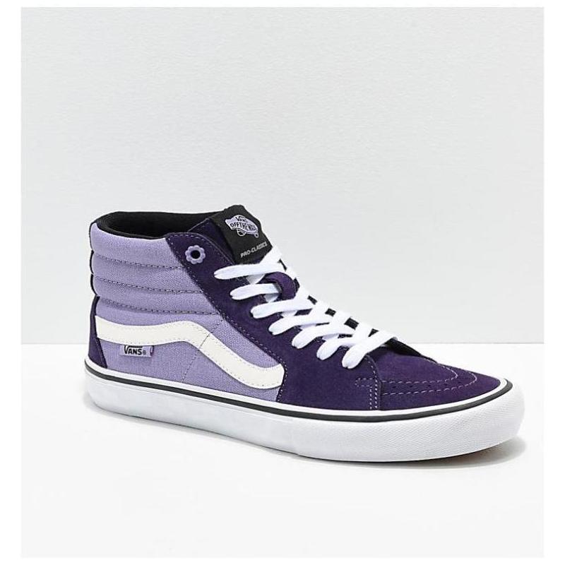 vans/范斯男士运动休闲鞋高帮舒适圆头拼色透气美国直邮313346