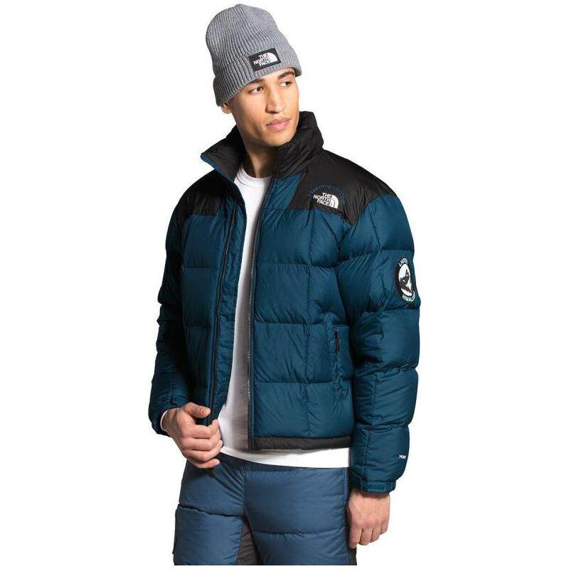 the north face/北面男子户外羽绒服拼色拉链保暖美国直邮b3043t