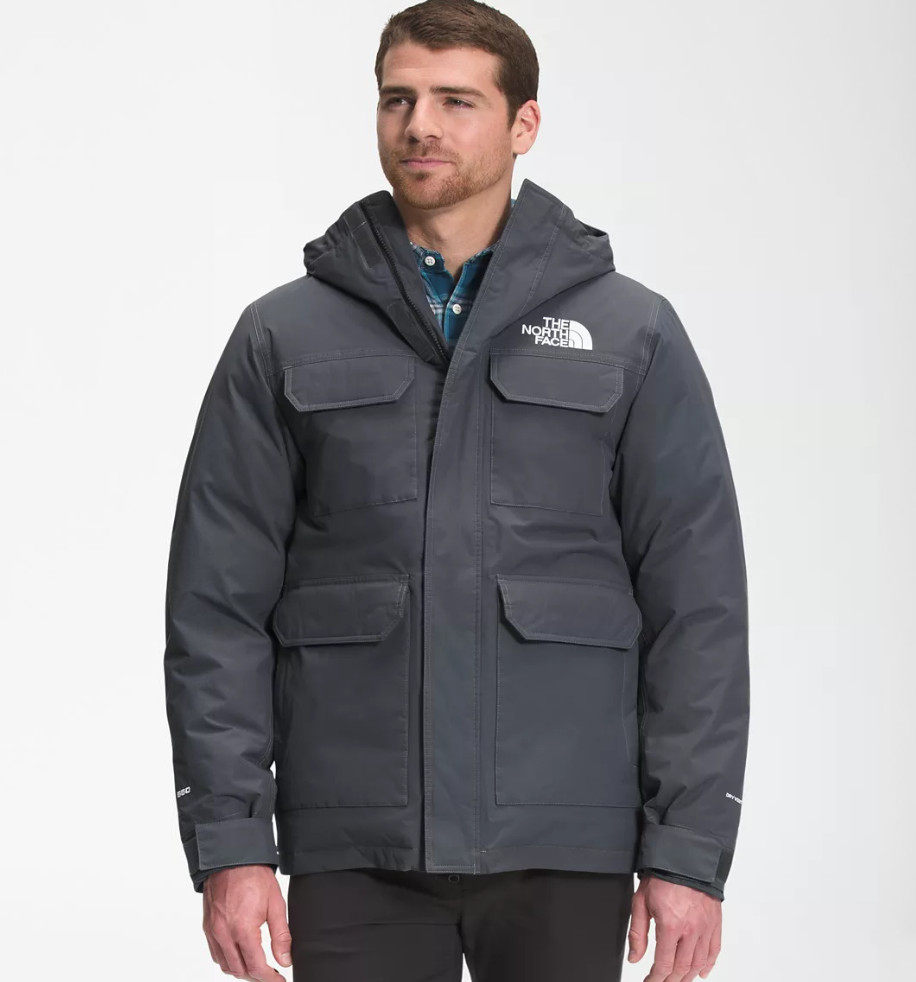 the north face/北面男羽绒服工装外套口袋防水美国直邮t1457f
