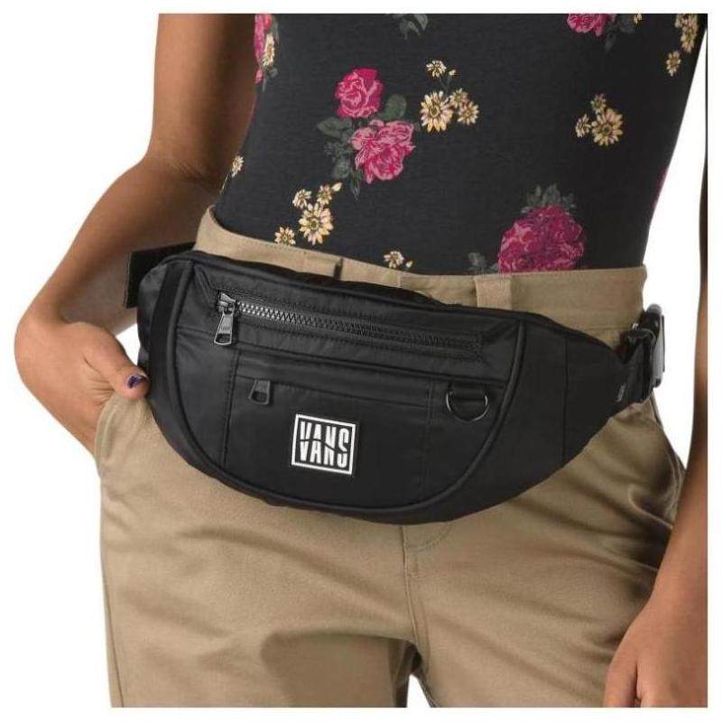 vans/范斯女运动腰包小包便携挎包耐用暗色系舒适美国直邮3993132