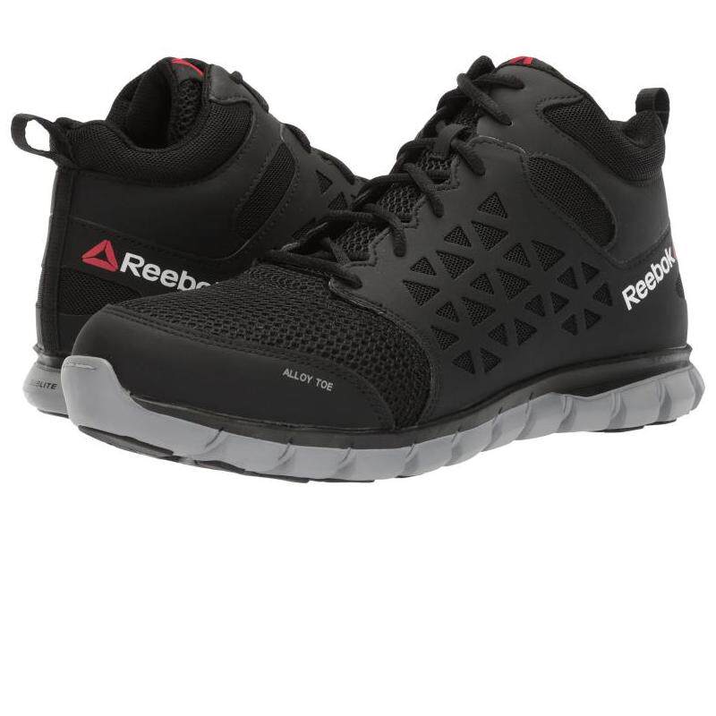 Reebok/锐步男运动休闲鞋高帮透气轻便拼接网眼美国直邮9036933