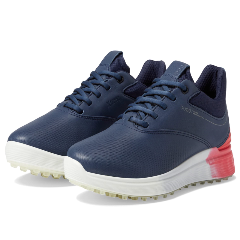 ecco/爱步女鞋golf s-3高尔夫鞋运动鞋防滑防水钉鞋皮质9845885