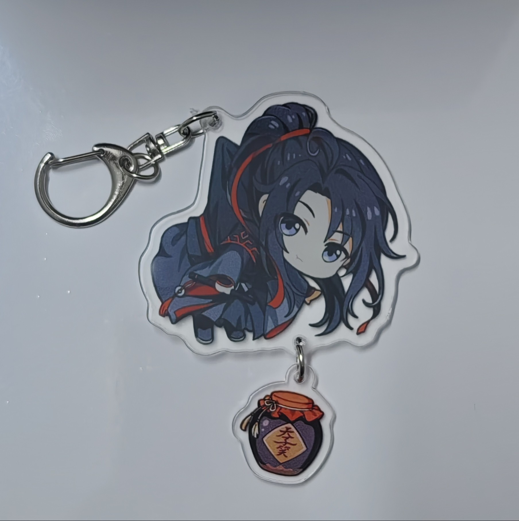 魔道祖师×魏无羡亚克力挂件蓝忘机钥匙扣谢怜花城周边挂饰吊坠