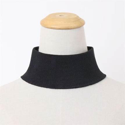 7cm套头卫衣领口罗文领子螺纹领圆领换领半高领高领保暖内衣领口