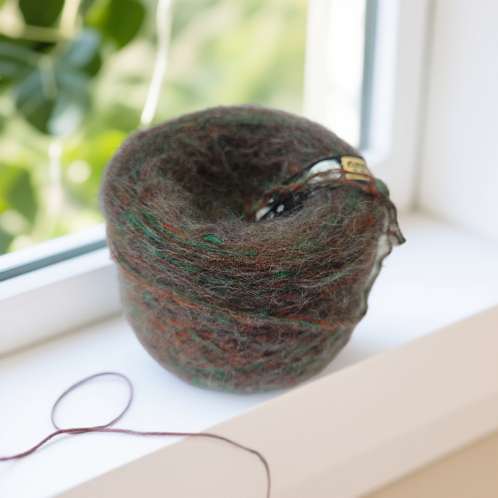 复古文艺风春风手编毛线澳毛混马海毛温柔慵懒毛衣棒针围巾线秋冬