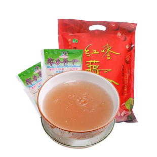 德春牌红枣藕粉500g/袋 湖北汉川特产 莲藕粉羹早餐代餐 独立小包
