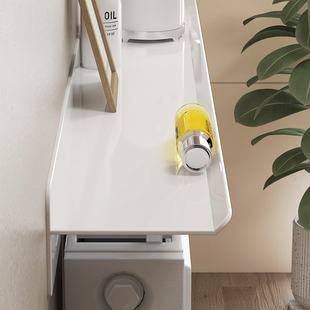 暖气片置物架上方隔板老式铸铁遮挡挡板防薰防尘罩免打孔遮丑盖板