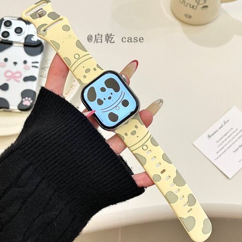 适用苹果手表表带硅胶