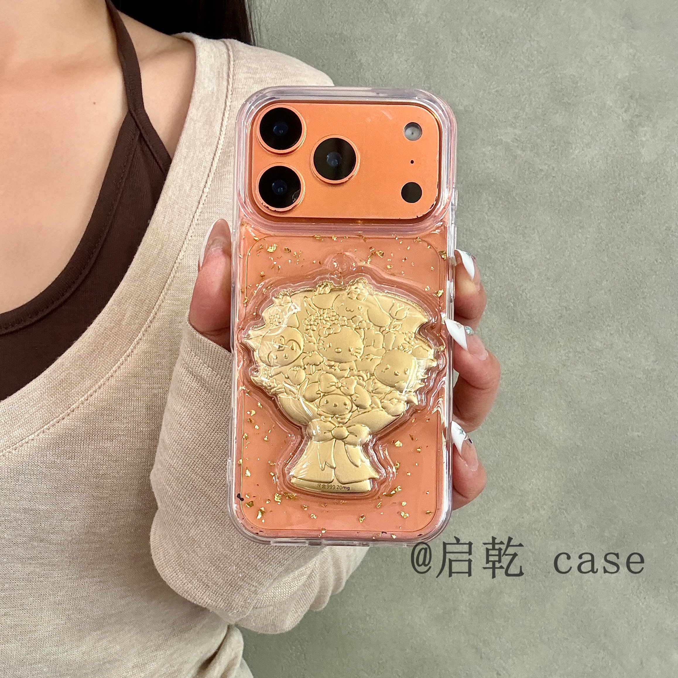 适用苹果手机壳|滴胶硬壳