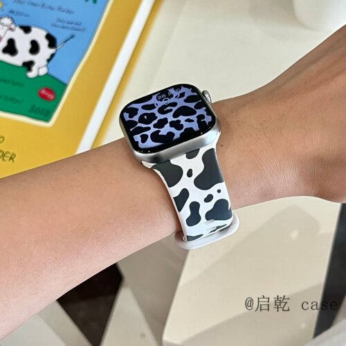 适用苹果手表表带硅胶