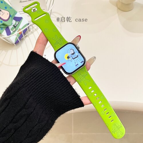 适用苹果手表表带硅胶