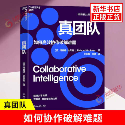 真团队 美 理查德哈克曼 著 如何协作破解难题提升团队有效性的6个条件 个人决策与管理大型组织 浙江教育出版社 新华书店正版书籍