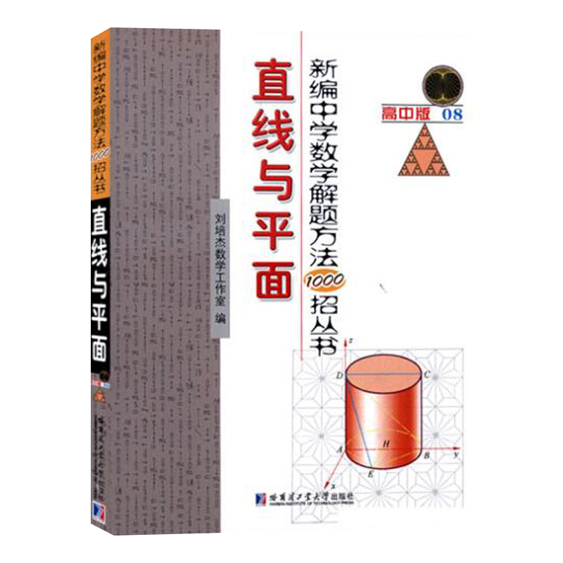 直线与平面-新编中学数学解题方法1000招丛书(高中版)(08)本书编写组中学教材哈尔滨工业大学出版社新华书店正版