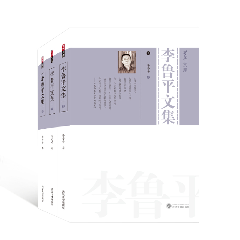 李鲁平文集(全3册)李鲁平外国随笔/散文集武汉大学出版社新华书店正版