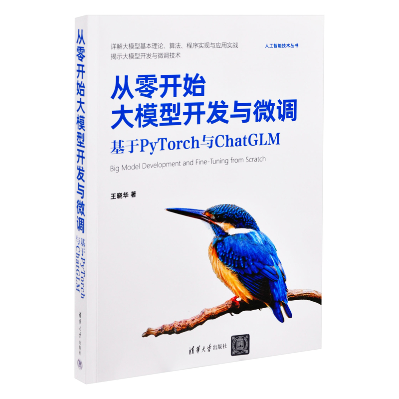 从零开始大模型开发与微调：基于PyTorch与ChatGLM（人工智能技术丛书）王晓华程序设计（新）新华书店正版