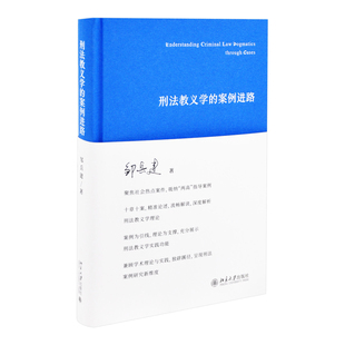 刑法教义学的案例进路邹兵建 著法学理论北京大学出版社有限公司新华书店正版
