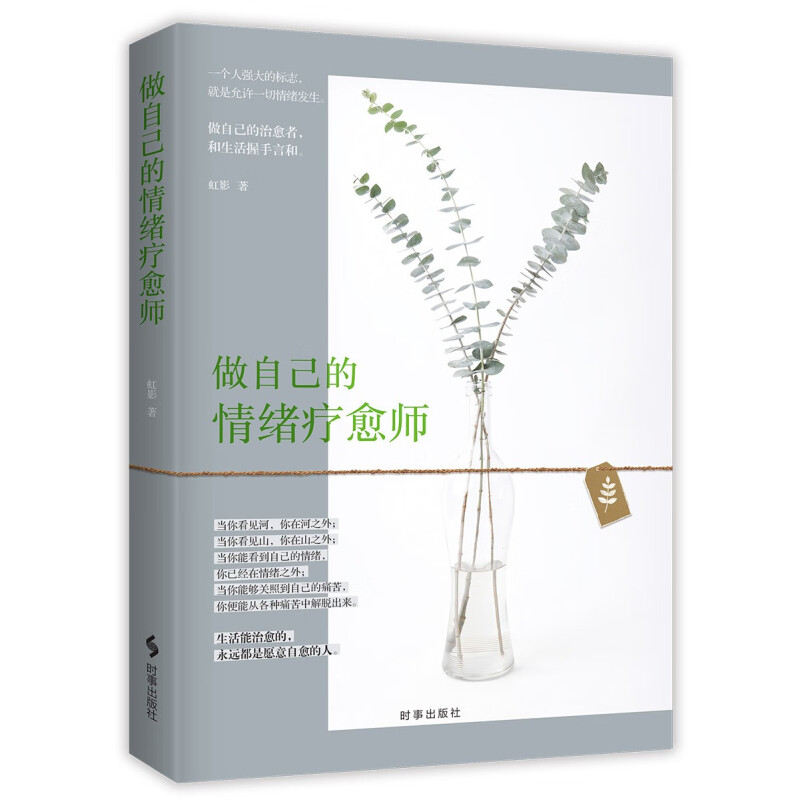 做自己的情绪疗愈师 虹影 著 走出情绪黑森林的心理指南 用唯美文字描述本来晦涩难懂的心理学知识的情绪疗yu指南 时事出版社 正版