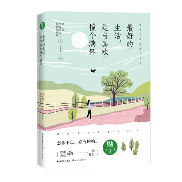 最好的生活.是与喜欢撞个满怀-散文系列  长江文艺出版社 新华正版