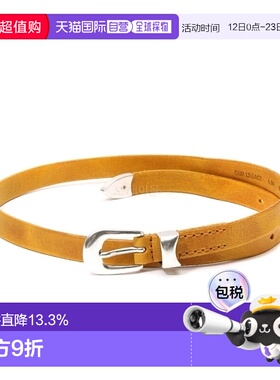 韩国直邮our legacy男士2cm牛皮腰带复古休闲新款a22482s情人礼物