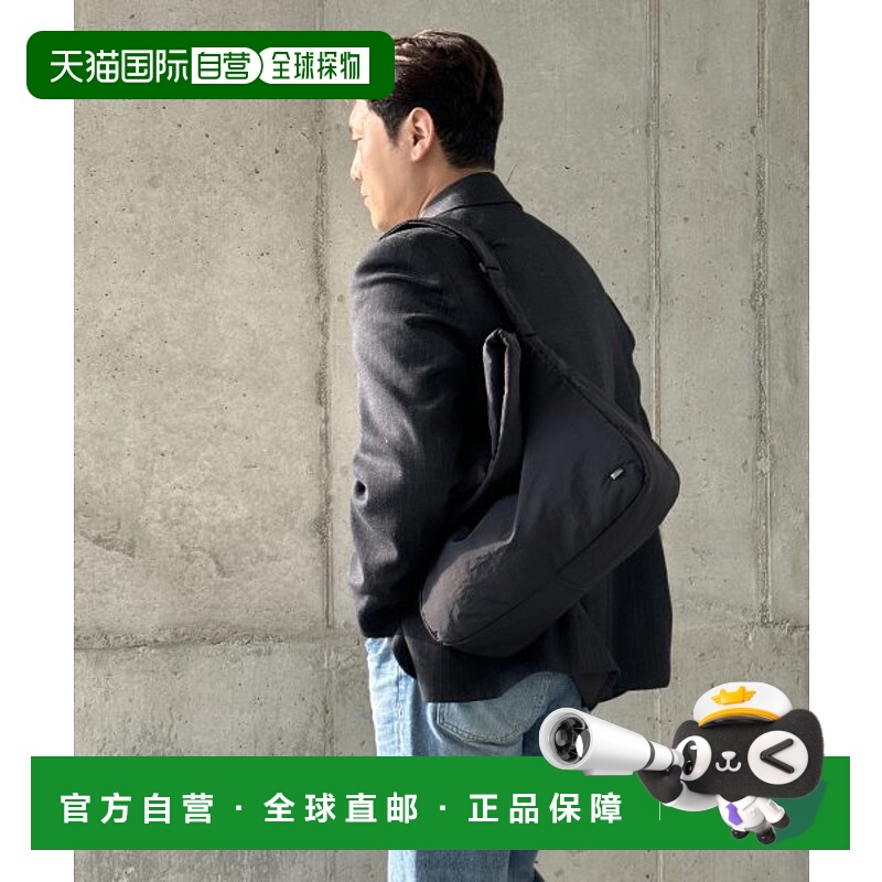 韩国直邮HAZZYS MEN ACC 男士手提包单肩包斜挎包HJBA4EE75BK包包