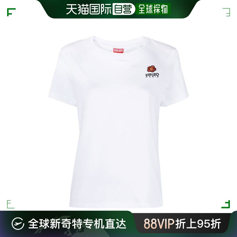 韩国直邮KENZO24SS短袖T恤女FC62TS0124SO01 WHITE