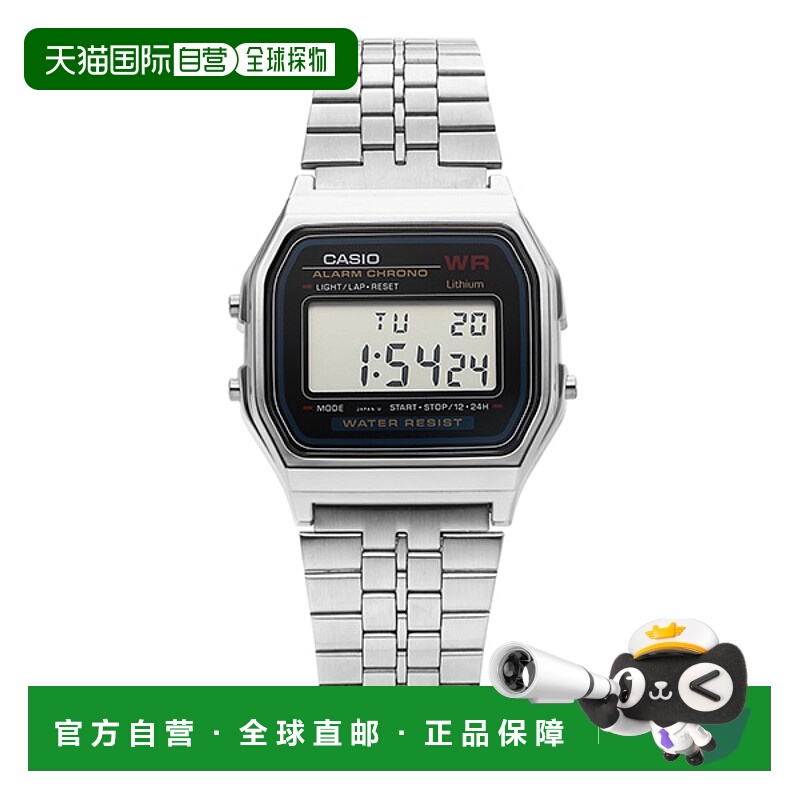 韩国直邮casio  休闲手表卡西欧复古方形数字