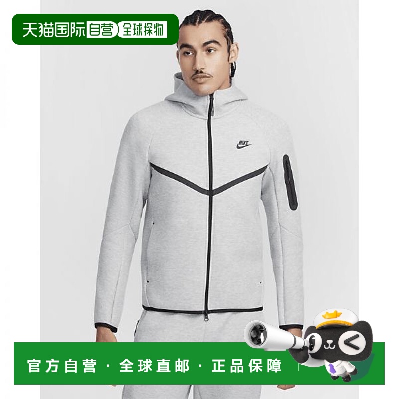 韩国直邮NIKE {仅限店内｝NIKE Tech 男子全拉链 Windrunner 连帽