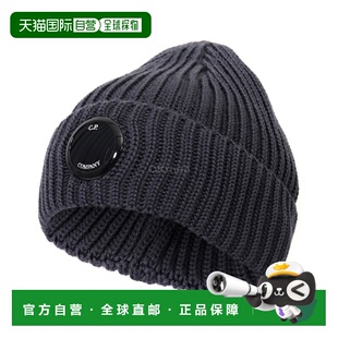韩国直邮CP COMPANY 细美利奴羊毛徽标便帽 (19CMAC739A 005509A