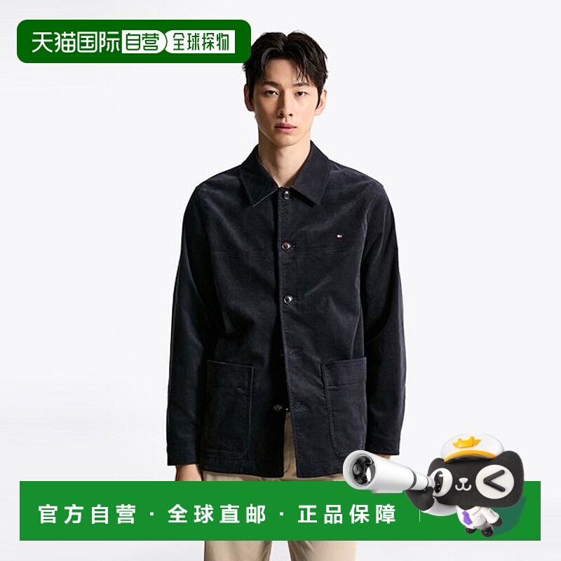 韩国直邮TOMMY HILFIGER 斜纹棉质工作夹克 T12F6WOT705ML1DW5