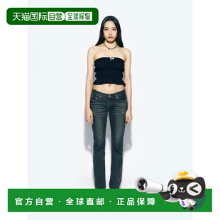 CALIE SHIRRING 女士吊带衫 FRILL TUBE CA24BSL010BK 韩国直邮ASIF