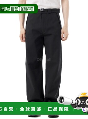 韩国直邮ROA 带扣斜纹棉布裤 (RBMW0380FA267-BLK0001) 长裤新款