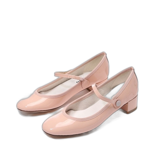 repetto 玫瑰 (V1413V899 / V1413V 899) 平坦的情人礼物玛丽珍鞋